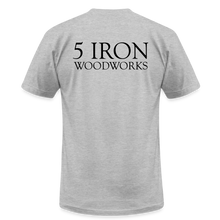Load image into Gallery viewer, 5 Iron Woodworks Premium T-Shirt - heather gray