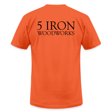 Load image into Gallery viewer, 5 Iron Woodworks Premium T-Shirt - orange