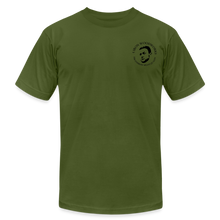 Load image into Gallery viewer, 5 Iron Woodworks Premium T-Shirt - olive