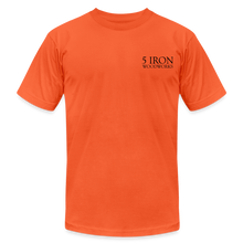 Load image into Gallery viewer, 5 Iron Woodworks Premium T-Shirt - orange