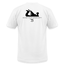 Load image into Gallery viewer, 5 Iron Woodworks Premium T-Shirt - white
