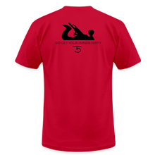 Load image into Gallery viewer, 5 Iron Woodworks Premium T-Shirt - red