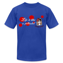 Load image into Gallery viewer, Polkadot Welder Life is like a Polkadot - royal blue