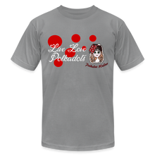 Load image into Gallery viewer, Polkadot Welder Live Love Polkadots T-shirt - slate