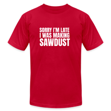 Load image into Gallery viewer, Sorry I'm Late Premium T-Shirt - red