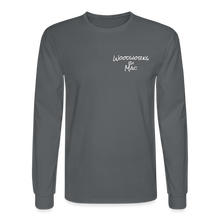 Load image into Gallery viewer, Woodworks by Mac Long Sleeve T-Shirt - charcoal