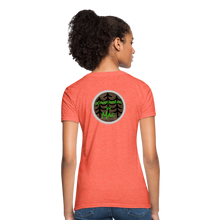 Load image into Gallery viewer, Woodworks by Mac Women's T-Shirt - heather coral