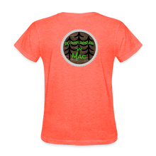 Load image into Gallery viewer, Woodworks by Mac Women's T-Shirt - heather coral