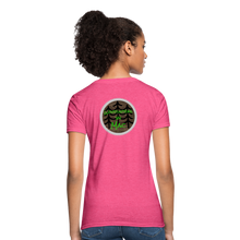 Load image into Gallery viewer, Woodworks by Mac Women's T-Shirt - heather pink