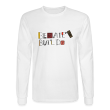 Load image into Gallery viewer, Bernie's Builds Long Sleeve T-Shirt - white