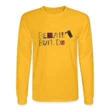Load image into Gallery viewer, Bernie's Builds Long Sleeve T-Shirt - gold
