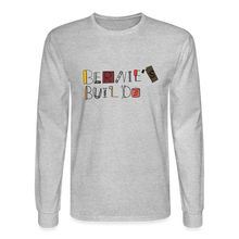Load image into Gallery viewer, Bernie's Builds Long Sleeve T-Shirt - heather gray