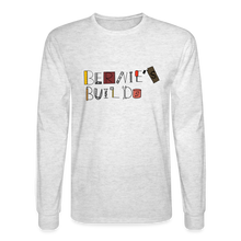 Load image into Gallery viewer, Bernie's Builds Long Sleeve T-Shirt - light heather gray