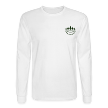 Load image into Gallery viewer, Bernie's Builds Men's Long Sleeve T-Shirt - white