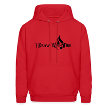 Load image into Gallery viewer, Broken Canvas Hoodie - red