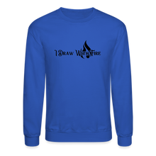Load image into Gallery viewer, Broken Canvas Crewneck Sweatshirt - royal blue
