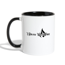 Load image into Gallery viewer, Broken Canvas Contrast Coffee Mug - white/black