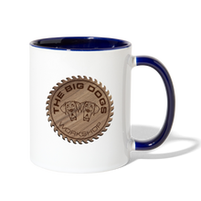 Load image into Gallery viewer, Big Dogs Workshop Contrast Mug - white/cobalt blue