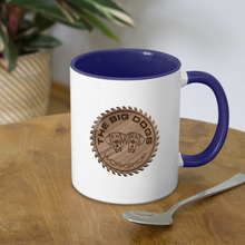 Load image into Gallery viewer, Big Dogs Workshop Contrast Mug - white/cobalt blue