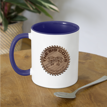 Load image into Gallery viewer, Big Dogs Workshop Contrast Mug - white/cobalt blue
