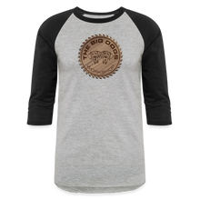 Load image into Gallery viewer, Big Dogs Workshop 3/4 Sleeve Raglan T-Shirt - heather gray/black