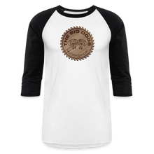 Load image into Gallery viewer, Big Dogs Workshop 3/4 Sleeve Raglan T-Shirt - white/black