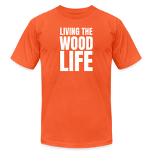 Load image into Gallery viewer, Living The Wood Life Premium T-Shirt by Bella + Canvas - orange