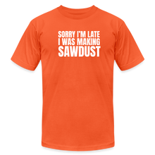 Load image into Gallery viewer, Sorry I'm Late Premium T-Shirt - orange
