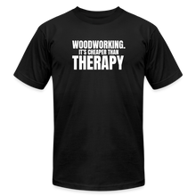 Load image into Gallery viewer, Cheaper than Therapy Premium T-Shirt - black