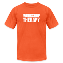 Load image into Gallery viewer, Workshop Therapy T-Shirt by Bella + Canvas - orange