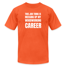 Load image into Gallery viewer, Woodworking Career Premium T-Shirt - orange