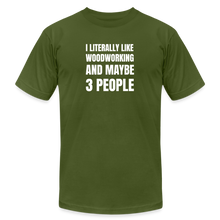 Load image into Gallery viewer, 3 People Premium T-Shirt - olive