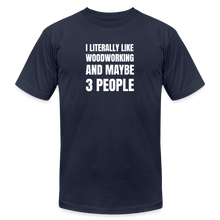 Load image into Gallery viewer, 3 People Premium T-Shirt - navy