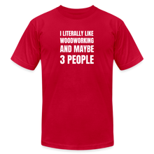 Load image into Gallery viewer, 3 People Premium T-Shirt - red