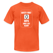Load image into Gallery viewer, Safety First Premium T-Shirt - orange