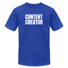 Load image into Gallery viewer, Content Creator T-Shirt - royal blue