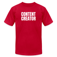 Load image into Gallery viewer, Content Creator T-Shirt - red