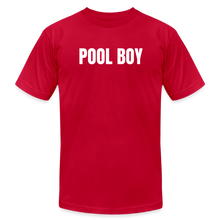 Load image into Gallery viewer, Pool Boy Premium T-Shirt - red