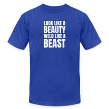 Load image into Gallery viewer, Weld Like a Beast Premium T-Shirt - royal blue