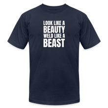 Load image into Gallery viewer, Weld Like a Beast Premium T-Shirt - navy