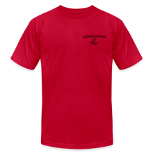 Load image into Gallery viewer, Woodworks by Mac Premium T-Shirt - red