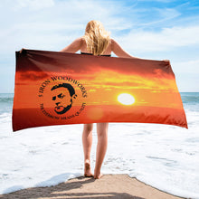 Load image into Gallery viewer, 5 Iron Woodworks Beach Towel