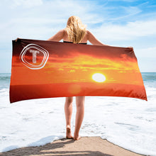 Load image into Gallery viewer, Tanner's Timber Beach Towel