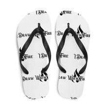 Load image into Gallery viewer, I Draw with Fire Flip-Flops