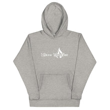 Load image into Gallery viewer, I Draw With Fire Unisex Hoodie