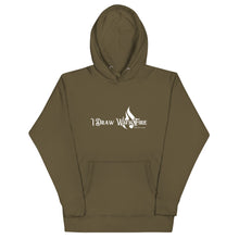 Load image into Gallery viewer, I Draw with Fire Cotton Heritage Unisex Hoodie