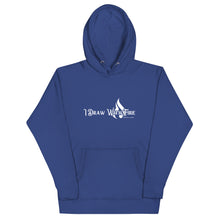 Load image into Gallery viewer, I Draw with Fire Cotton Heritage Unisex Hoodie