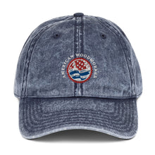 Load image into Gallery viewer, Vintage Cotton Twill Cap with Embroidered Logo