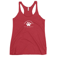 Load image into Gallery viewer, Handcrafted by Dustan Sweely Women's Racerback Tank