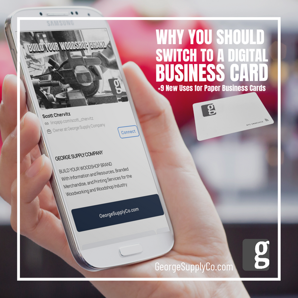 Why You Should Switch to a Digital Business Card (+9 New Uses for Paper Business Cards)